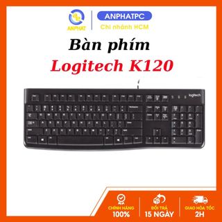 Bàn phím USB Logitech K120 (Đen) - Bảo hành 36 tháng