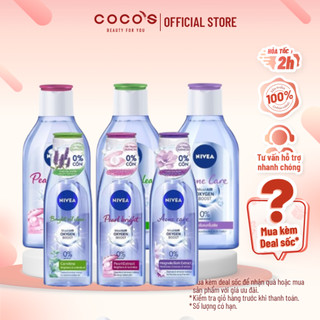 Nước tẩy trang nivea pearl white tính chất sáng da dành cho da thường và khô 400ml