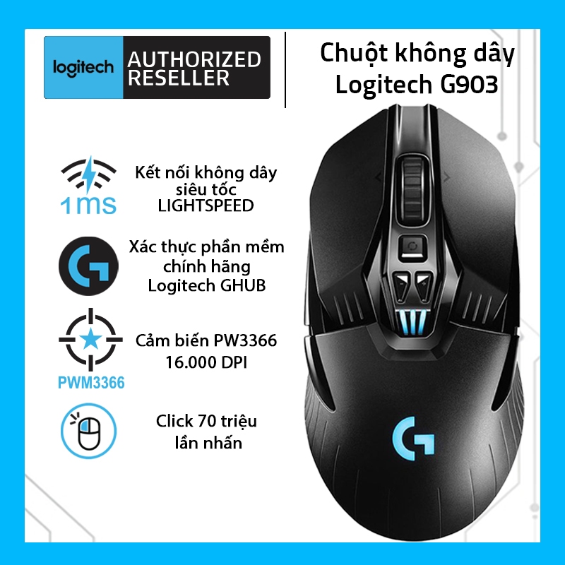 Chuột không dây Logitech G903