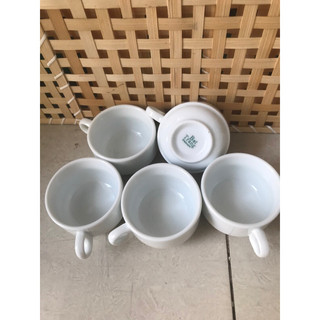 Sét 5 tách cafe sứ 7.2 cm cao 4.6 cm hàng đẹp