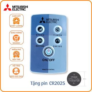 [Mã ELHA22 giảm 5% đơn 300K] Điều khiển quạt Mitsubishi (đã có pin).