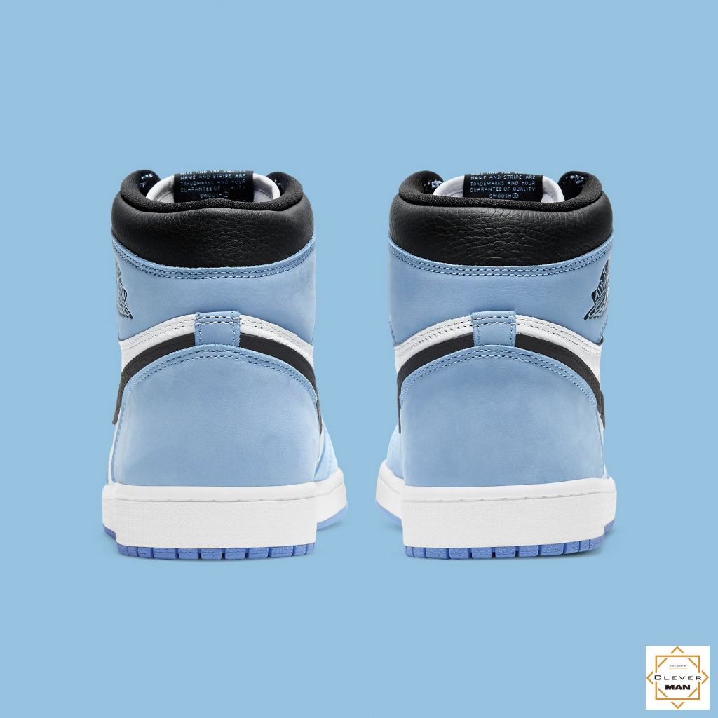 Giày Thể Thao Air Jordan 1 High University Blue Xanh Dương Trắng Cao Cổ