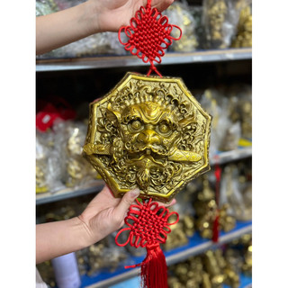 Mặt Hổ Phù Cỡ Lớn 25cm bằng đồng dày nặng đẹp vật phẩm phong thuỷ trừ tà hoá sát giải xui