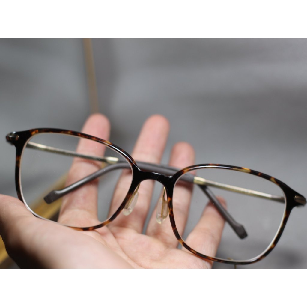 Kính Vuông Zoff Smart Đồi Mồi 2Hand Chính Hãng - A3