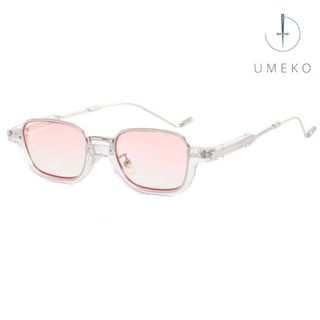 Kính mát nam nữ UMEKO nửa viền NK50 gọng kim loại bảo vệ mắt