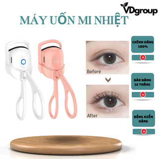 Máy uốn mi điện thông minh Kẹp bấm mi nhỏ gọn đa năng làm cong nhanh chóng tự động sạc điện-VD.STORE