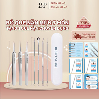 Bộ dụng cụ que nặn mụn 7 món tặng 1 que nặn chuyên dụng Boonie Store