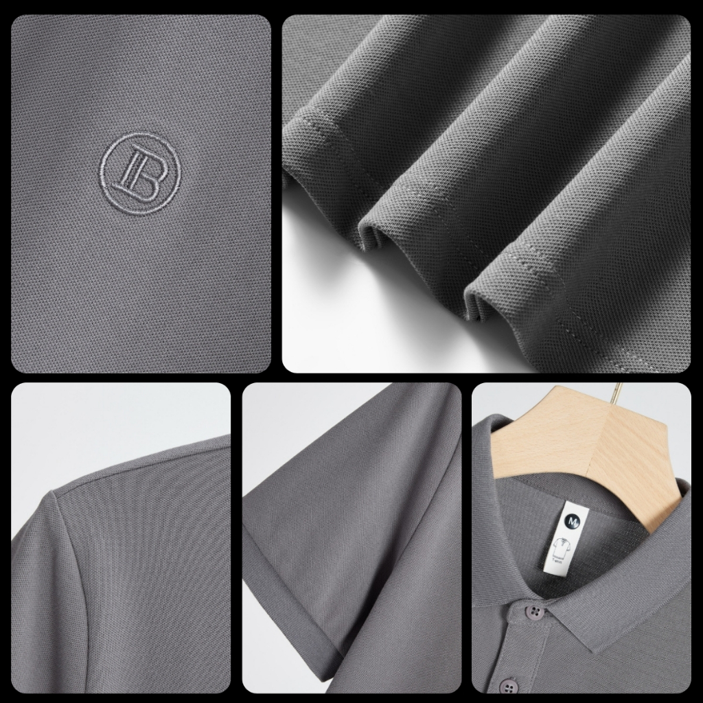 Áo Thun Nam POLO Cổ Bẻ Ngắn Tay,ÁO Phông Nam Dáng Ôm Thời Trang Cao Cấp | BigBuy360 - bigbuy360.vn