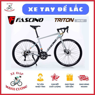   XE ĐẠP ĐUA TAY ĐỀ LẮC  FASCINO TRITON  2024 Tặng 6 món phụ kiện