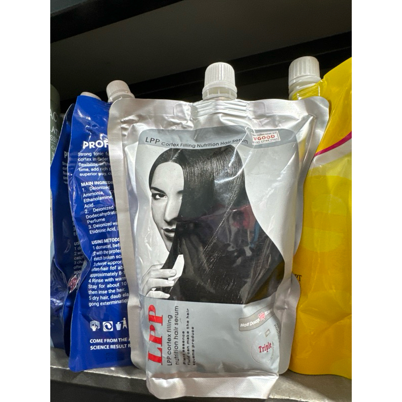 SUÊU PHỤC HỒI tóc LPP colagen 900ml