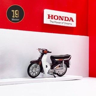Mô hình xe honda dream tỉ lệ 1:35 - resin cao cấp