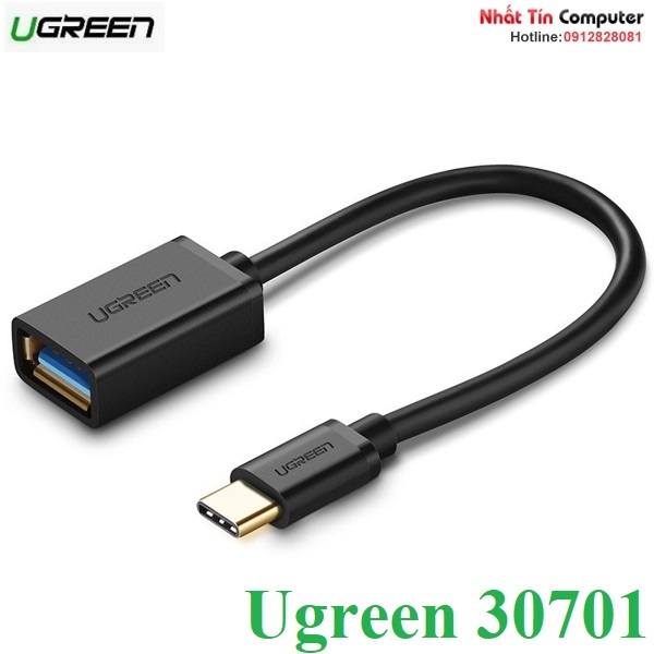 Cáp OTG USB Type C sang USB 3.0 Ugreen 30701 cao cấp