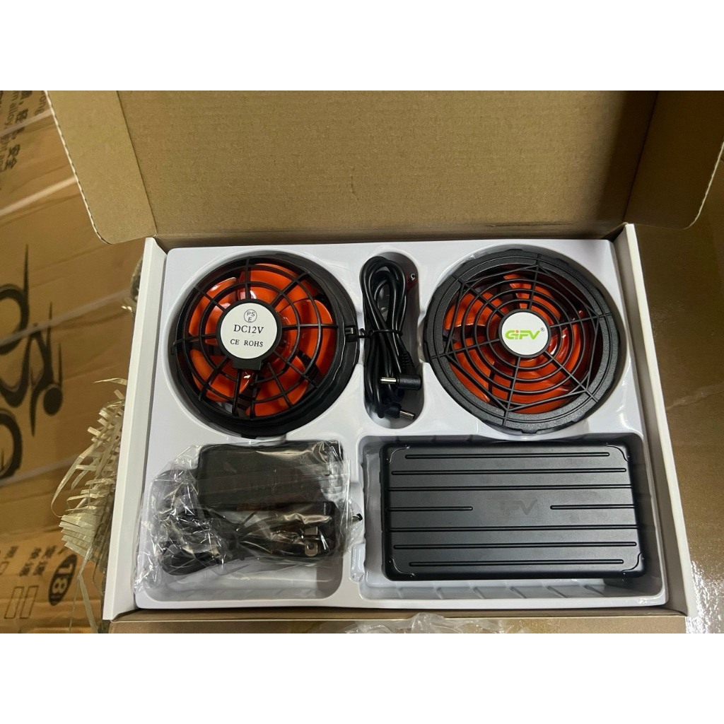 Áo Điều Hòa Pin 50000MAH  Sạc 18v