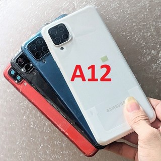 Bộ vỏ khung sườn samsung a12 nắp lưng, khung sườn zin hãng cao cấp thay thế