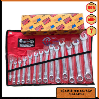 Bộ cờ lê 14 cây(6mm-24mm)thép cacbon.