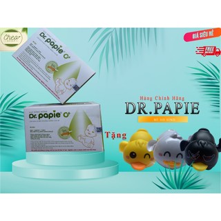 Gạc rơ lưỡi vệ sinh răng miệng cho bé Dr Papie 30 cái