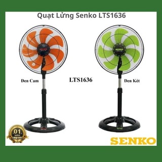 Quạt cây lửng công nghiệp senko thân sắt 7 cánh lts 1636
