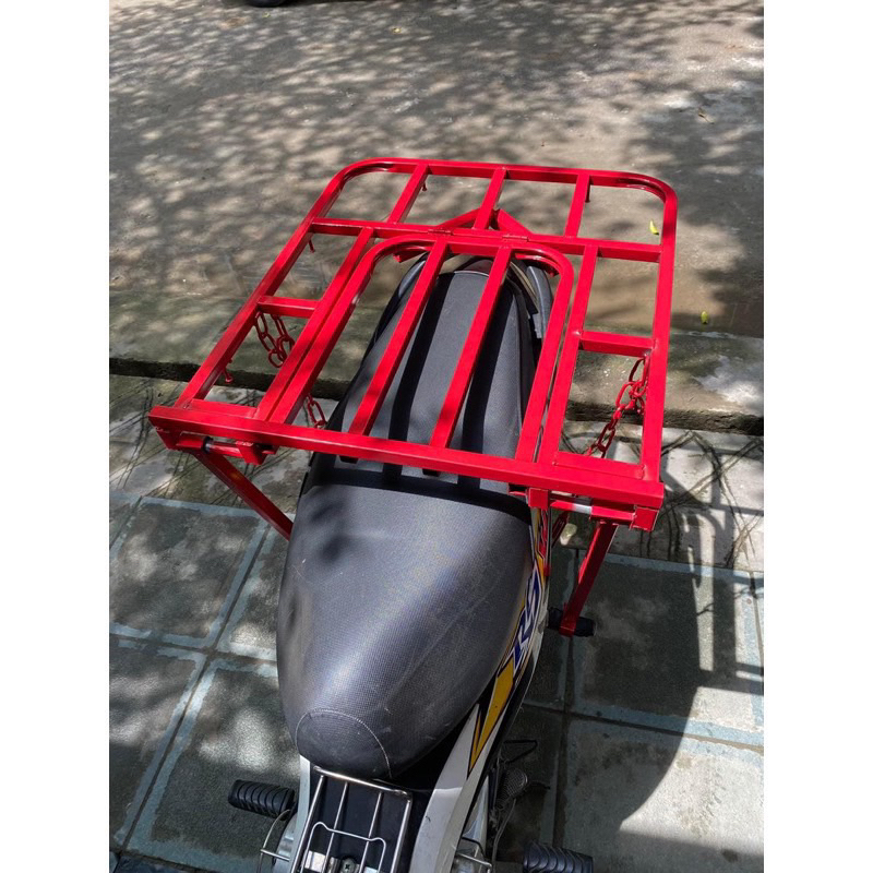 Baga chở hàng xe máy,mở cốp xe thuận tiện đổ xăng, sơn tĩnh điện,phù hợp nhiều mẫu xe