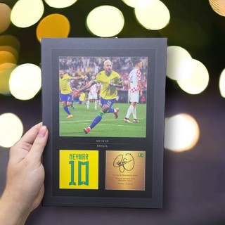 Freeship ⭐️ poster của neymar jr - khung tranh kỷ niệm cầu thủ - tranh decal dán tường bóng đá