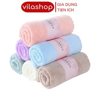 Khăn Mặt Tắm Gội, Thiết Kế Phong Cách Hàn Chất Cotton Siêu Thấm Hút