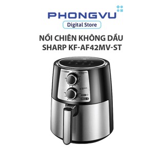 Nồi chiên không dầu sharp kf-af42mv-st - bảo hành 12 tháng
