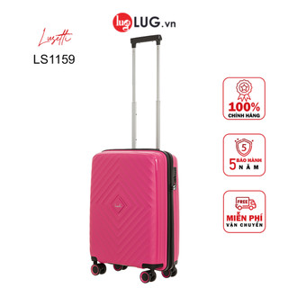 Vali Kéo Lug Lusetti Azure S20/S24/S28 LS1159 Nhựa PP Chống Bể Vỡ, Khóa TSA An Ninh Quốc Tế