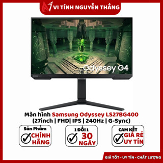 MÀN HÌNH MÁY TÍNH SAMSUNG ODYSSEY G4 LS27BG400EEXXV 27 INCH FHD IPS 240HZ