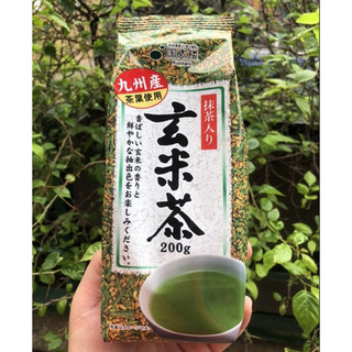 Trà xanh gạo lứt rang nhật bản 200g