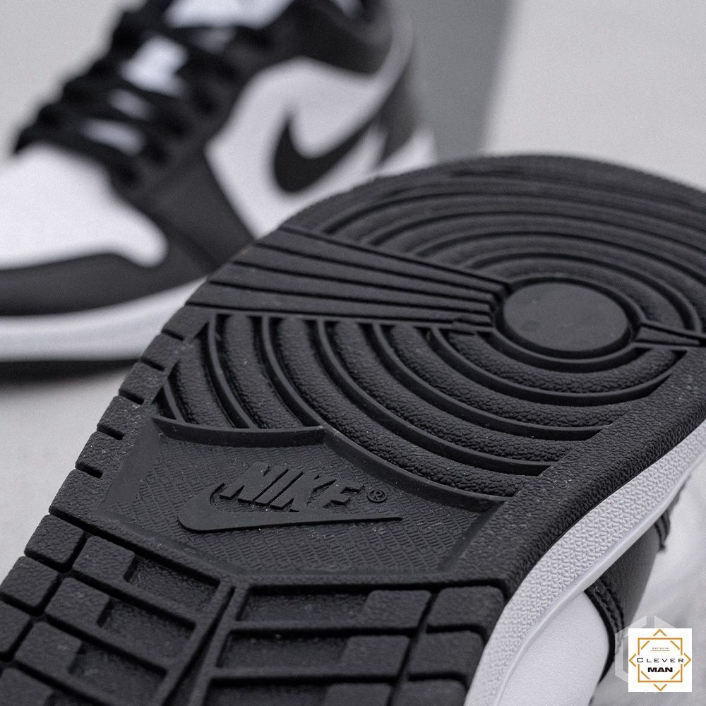 Giày Thể Thao Air Jordan 1 Low Panda Đen Trắng Cho Cả Nam Và Nữ Clever Man Store