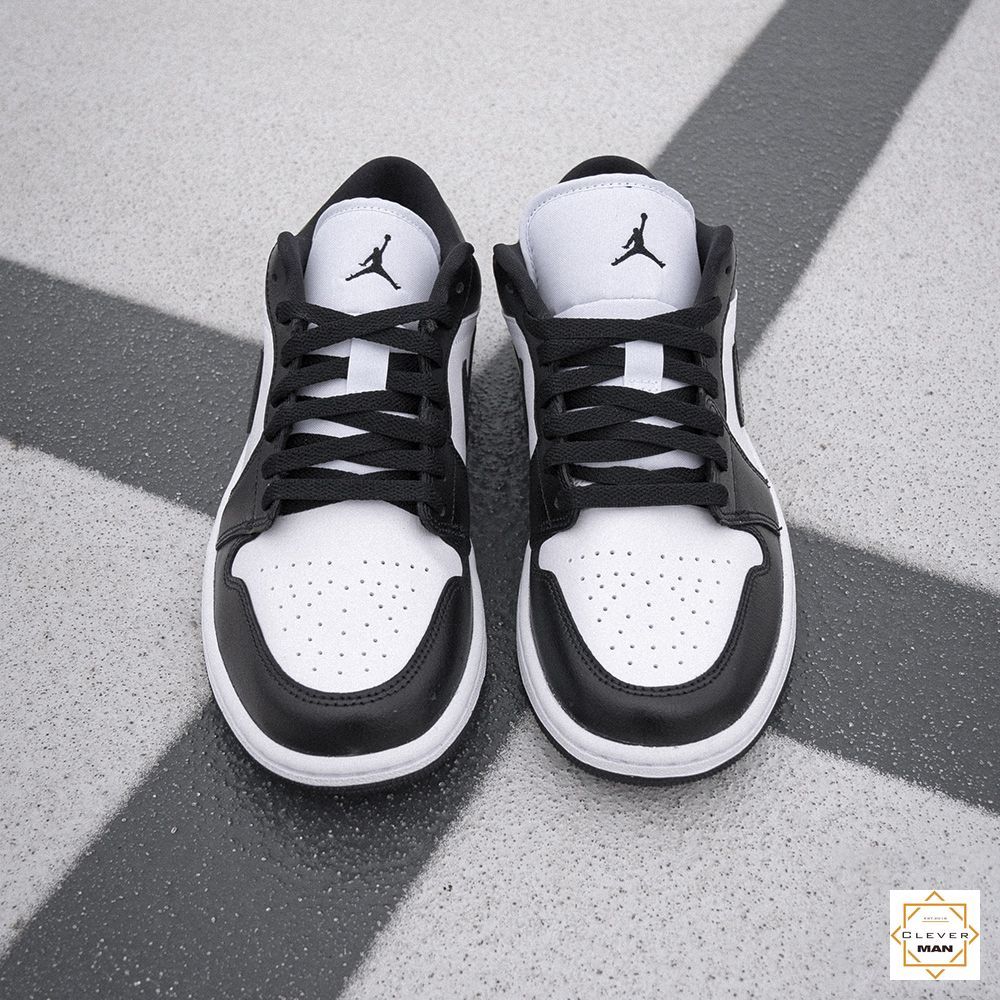 Giày Thể Thao Air Jordan 1 Low Panda Đen Trắng Cho Cả Nam Và Nữ Clever Man Store