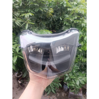 Đầu Đèn Pha LED 2 Tầng >>> Gắn Wave110, RSX, Future Led