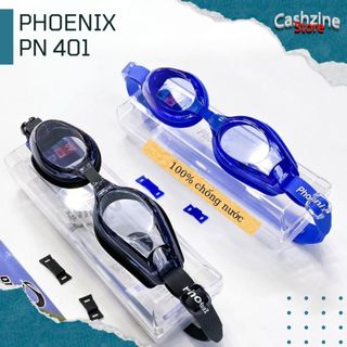 Kính bơi, mắt kính bơi người lớn PHOENIX PN401 chống sương mù và tia UV thời trang