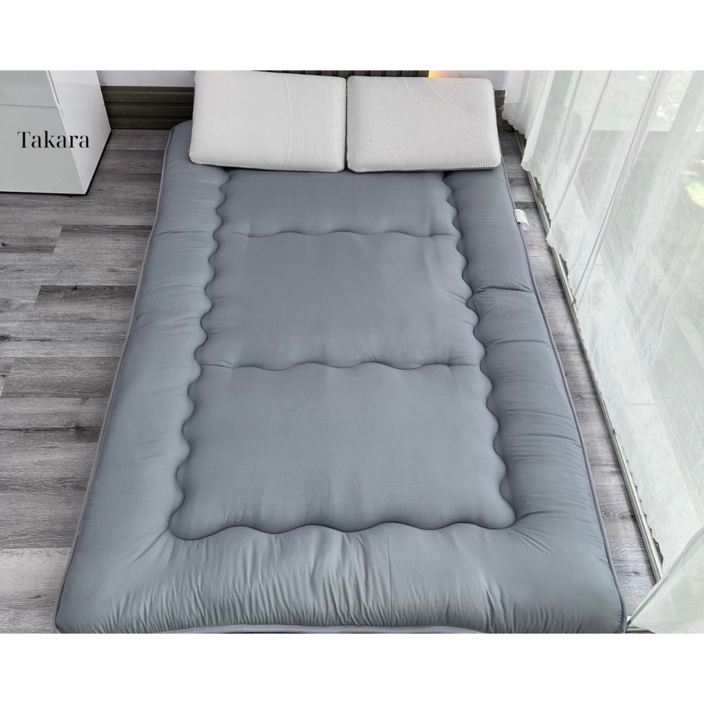 Nệm xuất nhật TAKARA, Nệm topper chính hãng độ dày 7-9cm không bị xẹp khi sử dụng A4 | BigBuy360 - bigbuy360.vn
