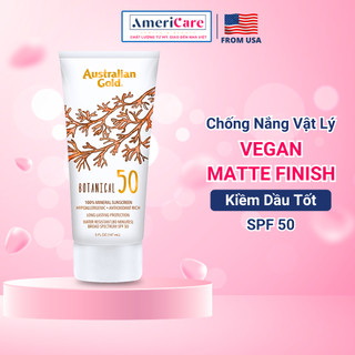 Kem Chống Nắng AUSTRALIAN GOLD Botanical americarevn KIỀM DẦU, Loại Không Màu, SPF 50 (147 ml)