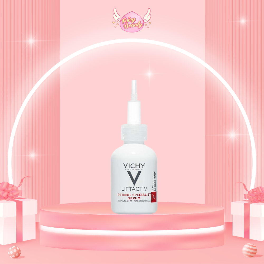 [VICHY] Dưỡng Chất Chứa Retinol Giúp Cấp Ẩm & Chống Lão Hoá Liftactiv Retinol Specialist Deep Wrinkles Serum 30ml