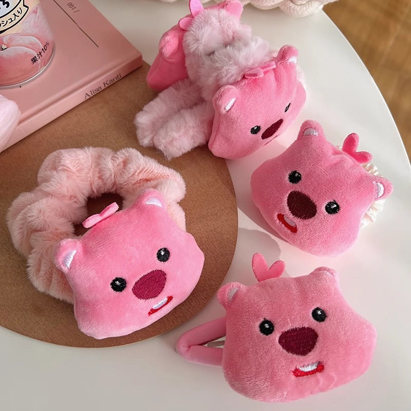 Loopy Kẹp Tóc Hình Thỏ Hoạt Hình Dễ Thương Cho Nữ