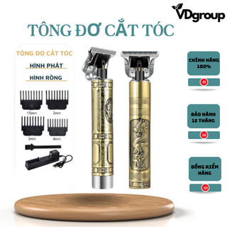 Tông Đơ Cắt Tóc, Chấn Viền VINTAGE-T9 Sạc Điện Pin Cực Bền-VD.STORE