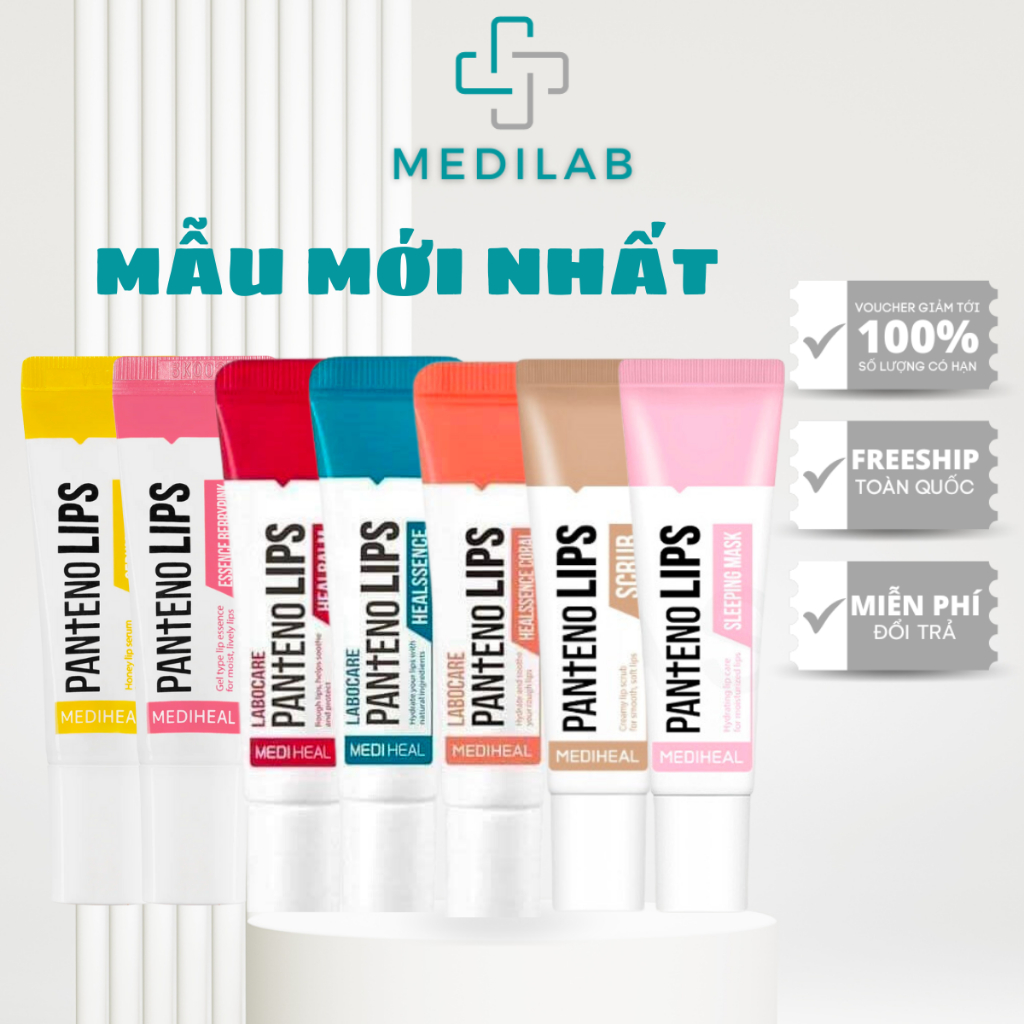 Son Dưỡng Mediheal Labocare Panteno Lips Giảm Thâm Làm Hồng Môi