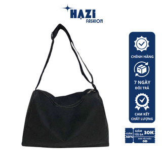 Túi Đeo Chéo Đi Học Đi Chơi Đeo Vai Cỡ Lớn Vải Canvas Phong Cách Thời Trang Unisex, cặp đeo chéo đi học size lớn cá tính