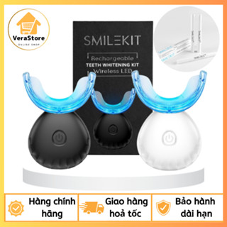  Máy Làm Trắng Răng SMILEKIT S5 - Máy tẩy trắng răng không ê buốt Giúp răng trắng sáng Chắc khỏe từ sâu bên trong. 
