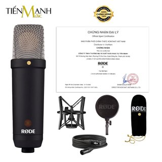 Micro Rode NT1 Signature Series - Mic Thu Âm Condenser Livestream Phòng Thu Studio Microphone