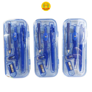 Bộ thước 3009, bộ compa, eke- 3009 dụng cụ học tập đầy đủ tiện lợi dành cho học sinh