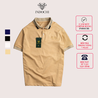 Áo Polo nam cao cấp viền cổ vải cá sấu CVC trẻ trung ngắn tay cực sang trọng