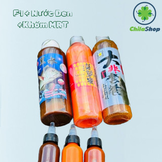 Combo câu phi f1 + nước đen + khóm mrt