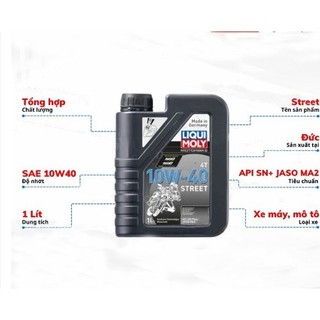 dầu nhớt nhập khẩu 100% từ đức LIQUI street 10w40