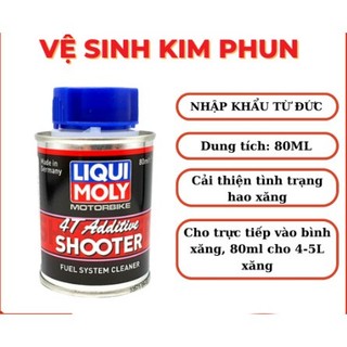 Dung dịch vệ sinh buồng đốt Liqui Moly 4T Additive Shooter - Carbon Cleaner