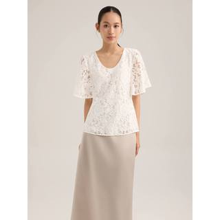 Áo ren Mauve Lace top