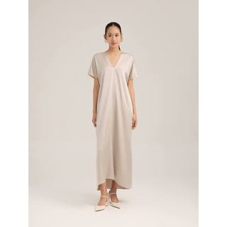 Đầm lụa dáng đuôi cá cổ tim Mauve Mermaid dress