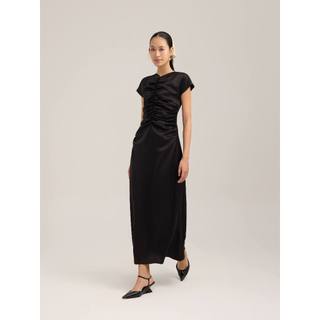 Đầm lụa midi Mauve Jane dress