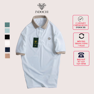 Áo Thun Nam Cổ Bẻ Cao Cấp Thêu Chữ U Vải cotton Thoáng Mát